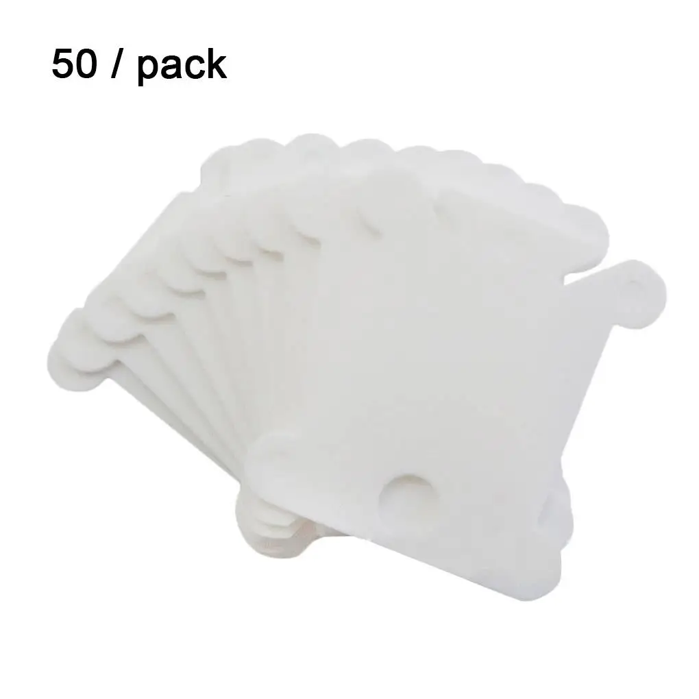 

50pcs Embroidery Thread holder Floss Craft Bobbin Cross Stitch Storage Holder Sewing Thread Winder Plastic Boards Card Organizer