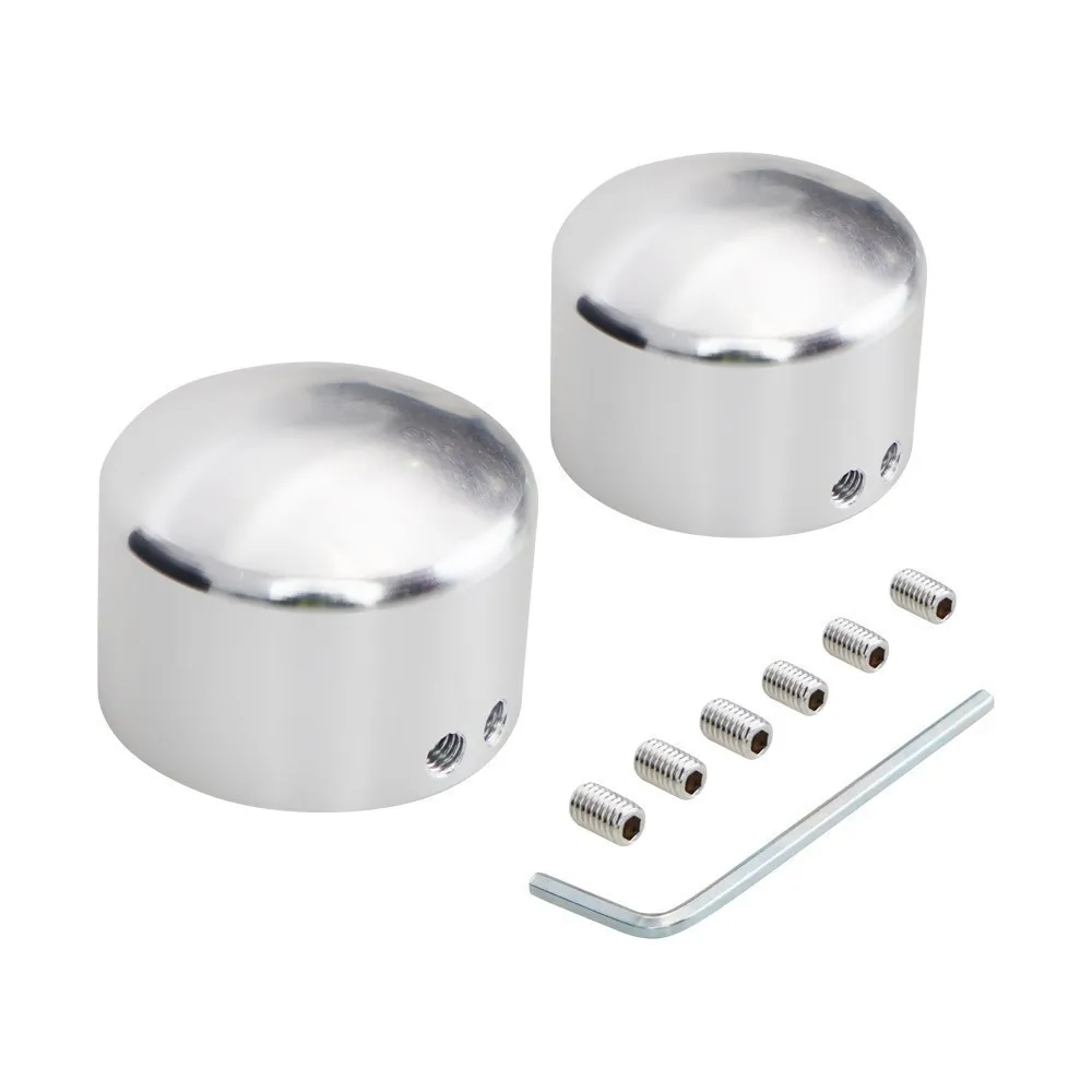 

Мотоциклетная регулируемая крышка передней оси гайки болта для Harley Sportster 883 1200 Dyna VRSCA V Rod 02-06 CVO Softail черные детали