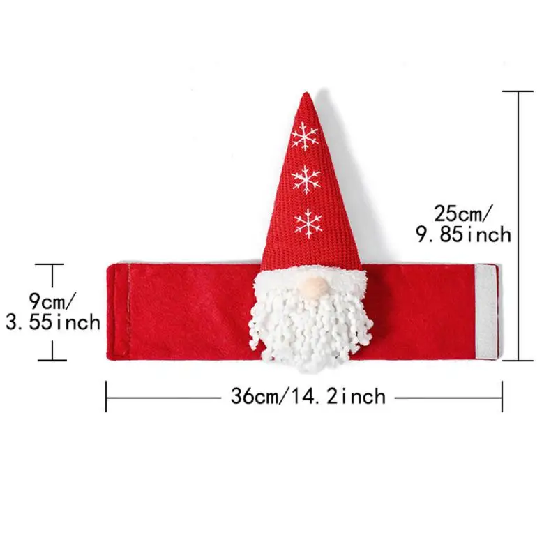 Рождественские украшения занавески ремешок Санта-Клаус украшение для