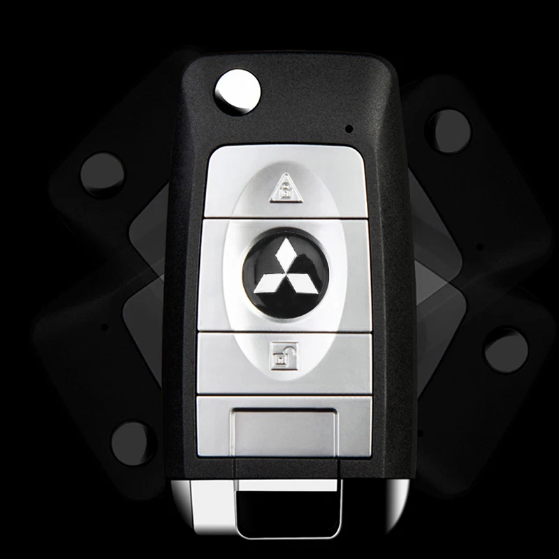 3 шт. наклейка с дистанционным управлением для ключей от автомобиля Mitsubishi Ralliart ASX