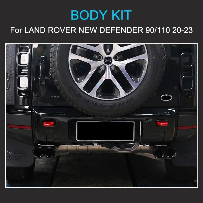 Bumpers for Land Rover Defender 110 Car Accessories 2020-2024 90 Body Kits Black Knight Kit Gloss