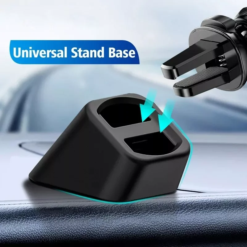 

Phone Holder Base for Air Vent Stand Clip Car Dashboard Mount Paste Base Mobile Phone GPS Navigation Bracket