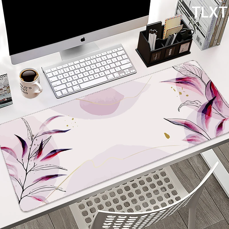 

Большой коврик для мыши, коврики для мыши, красивая клавиатура, Настольный коврик с цветами, большой коврик для мыши, ПК, HD Коврик для мыши, На...