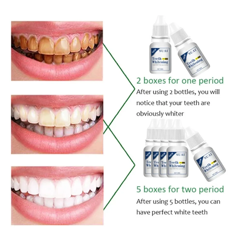 

Teeth Whitening Essence Cleaning Products Serum Dental Whitener Bleach Powder Oral HygieneRemove Plaque Stains Fresh Breath
