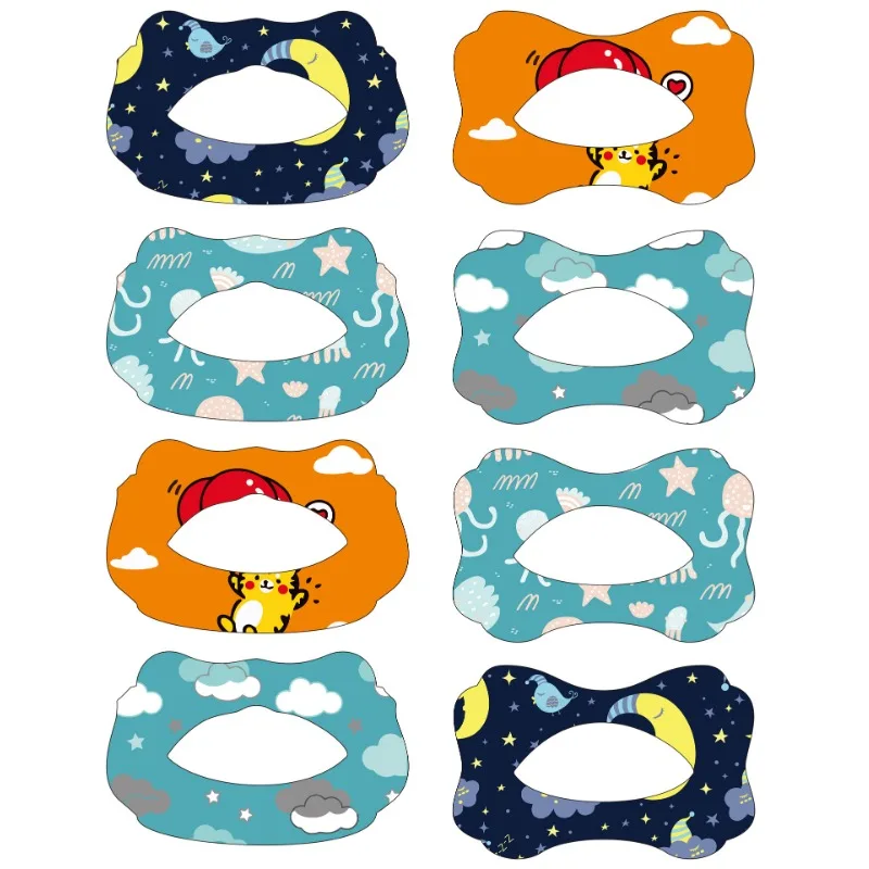 Наклейки против храпа для детей и взрослых ночного сна губ носа улучшения