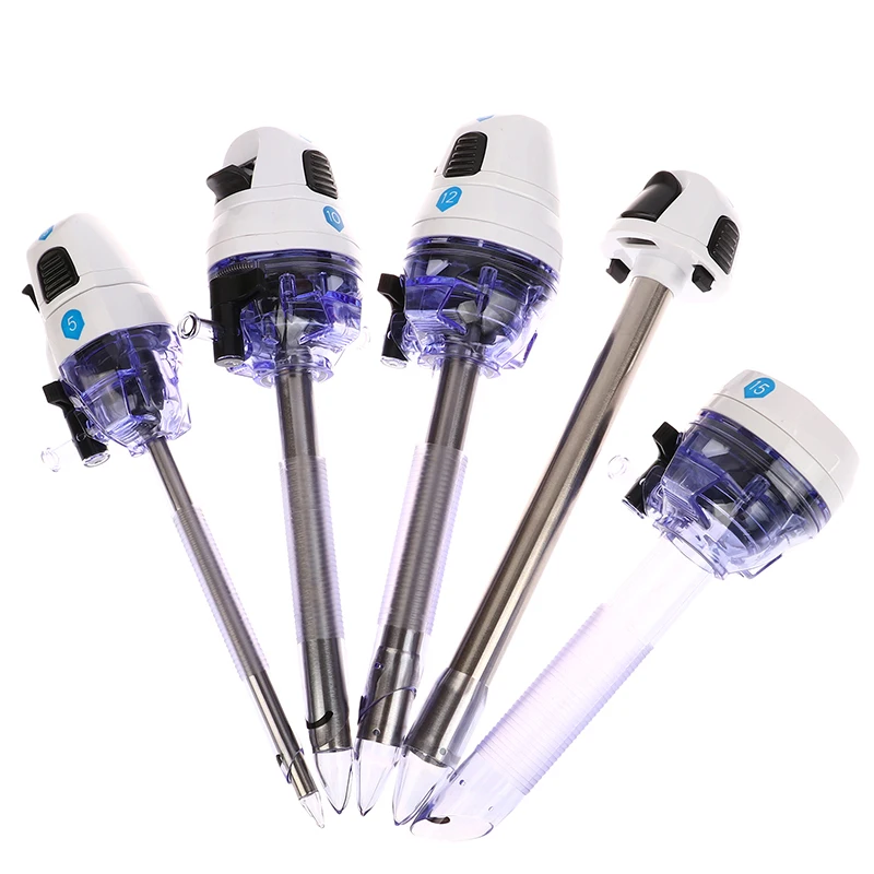 Одноразовая оптическая конусная кольцевая трубка для лапароскопического