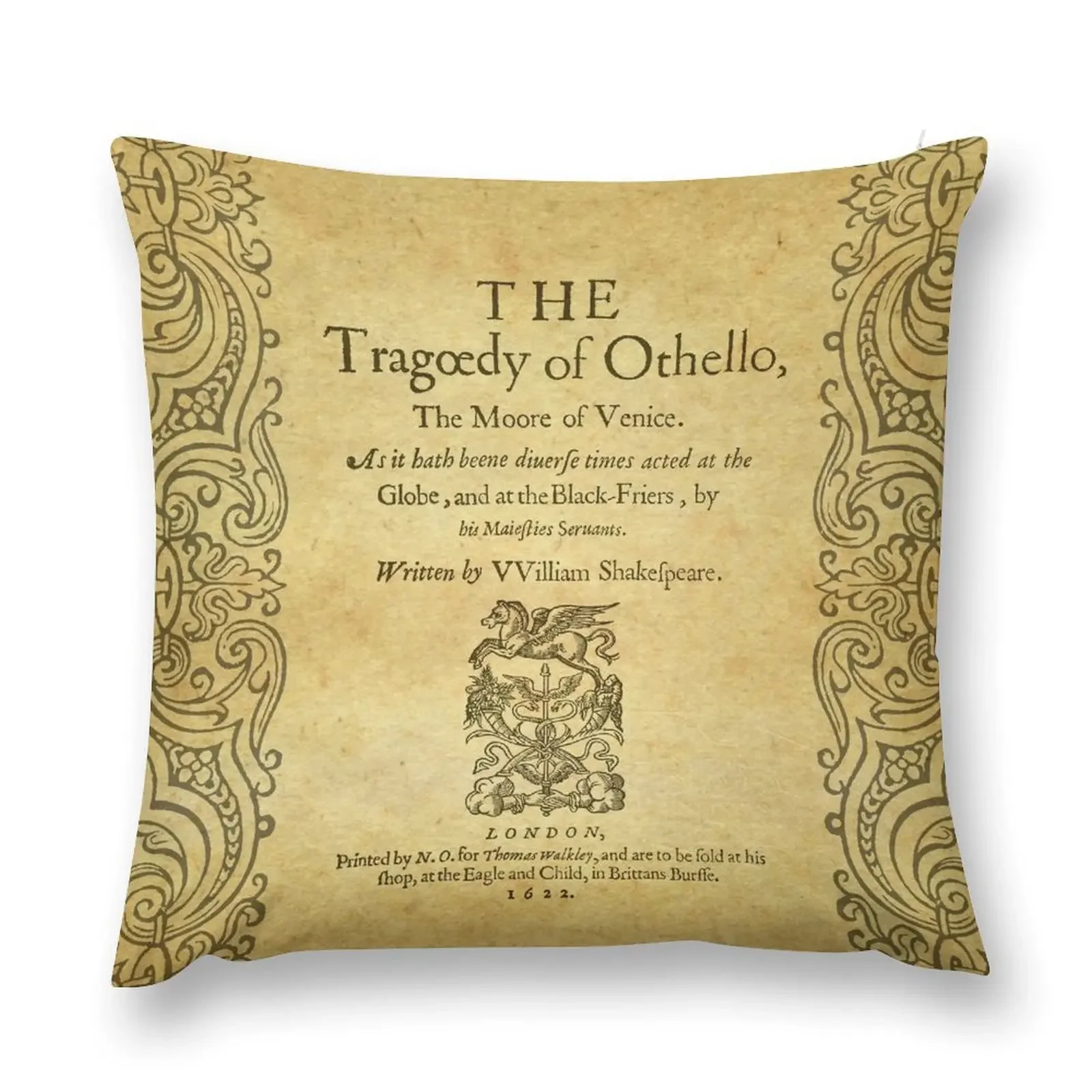 Декоративная подушка Shakespeare Othello 1622 декоративные подушки для гостиной домашнего