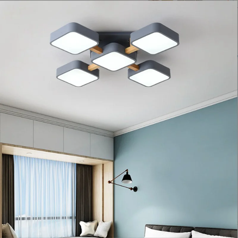 

Современная потолочная лампа для спальни, люстра для маленькой квартиры, гостиной, столовой, креативные декоративные лампы для интерьера