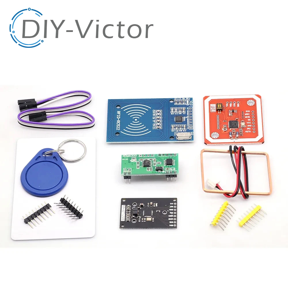 Фото Модуль RFID PN532 RC522 MFRC-522 RDM6300 комплекты NFC S50 13,56 МГц 125 кГц 6 см с бирками SPI запись и чтение для arduino uno 2560 №3