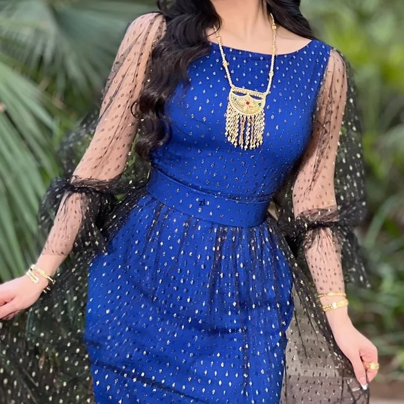 Abayas For Women Dubai Turkey Long Dresses Jellaba Femme Caftan Marocain Party Elegant Ladies Islamic Clothing Vestidos Arabe
