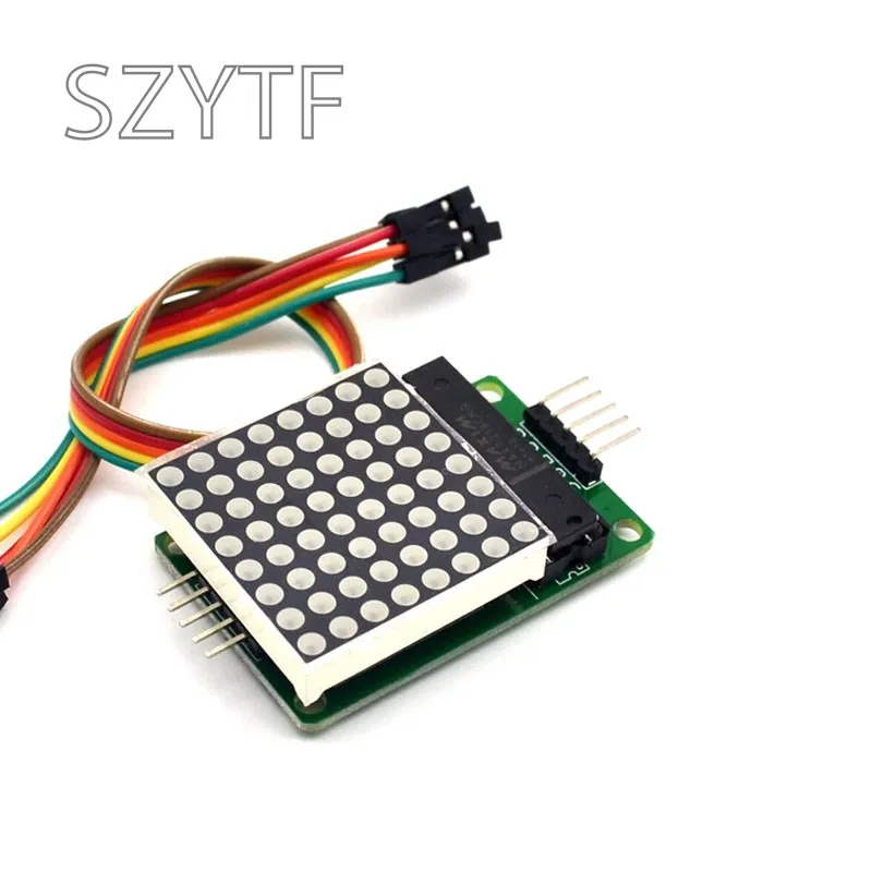 Матричный Модуль MAX7219 микроконтроллер совместимый с Arduino атомным рынком |