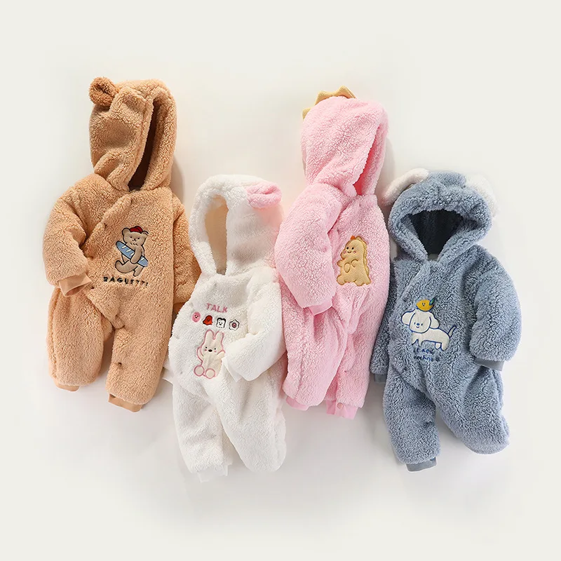 

Детский фланелевый комбинезон, на Возраст 3-9 месяцев