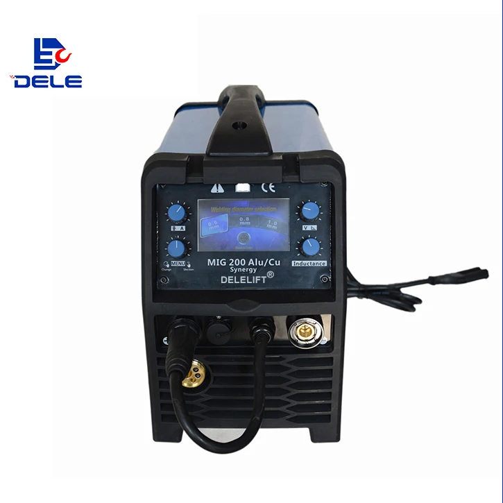 

MIG/MMA/TIG Arc inverter 220V welder multi-function metal welding machine with 24KD welding torch