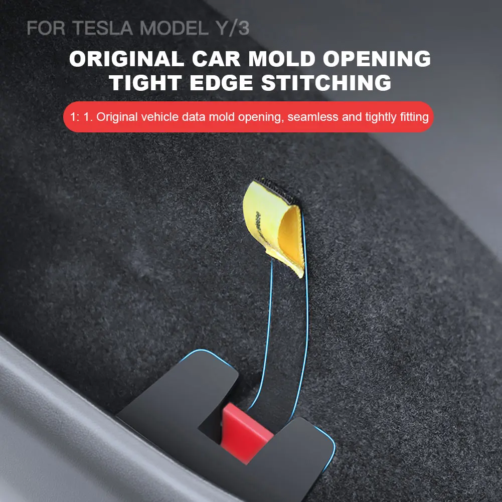 

Car Door Emergency Handle Extended Manual Door Release Emergency Safety Pull Rope Emergency Puller Button for Tesla Model Y