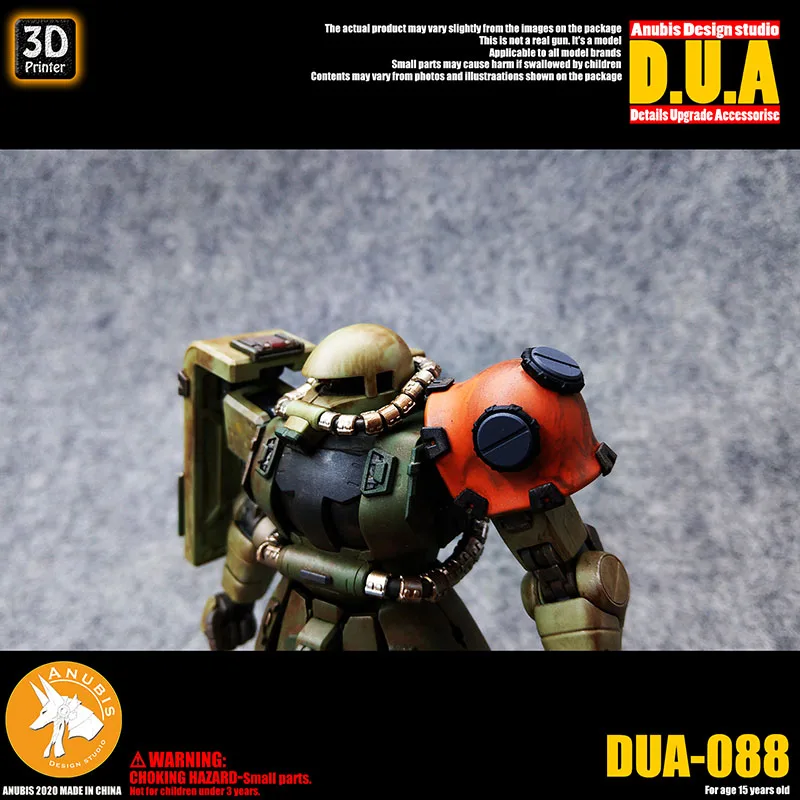 

Подробная модель Gundam, добавка-трансформер, аксессуары для обшивки плеч MG Zaku DUA088