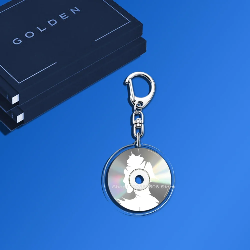 Акриловый брелок для ключей Kpop Mini CD GOLDEN MUSE Album LAYOVER Agust Ddds FACES INGIDO JINS Брелок V Teakook