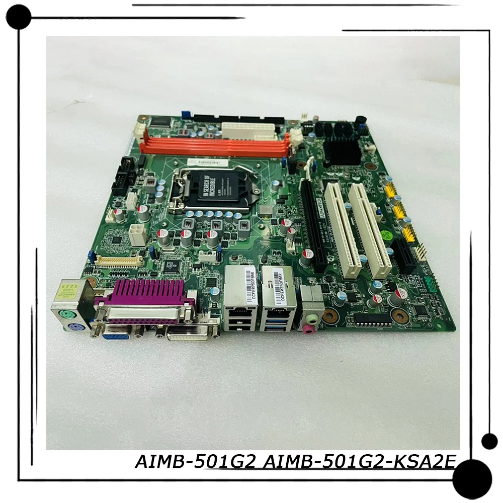 

AIMB-501G2 AIMB-501G2-KSA2E For Advantech Industrial Motherboard Dual Gigabit Ethernet Port i7/i5/i3 processor VGA+DVI