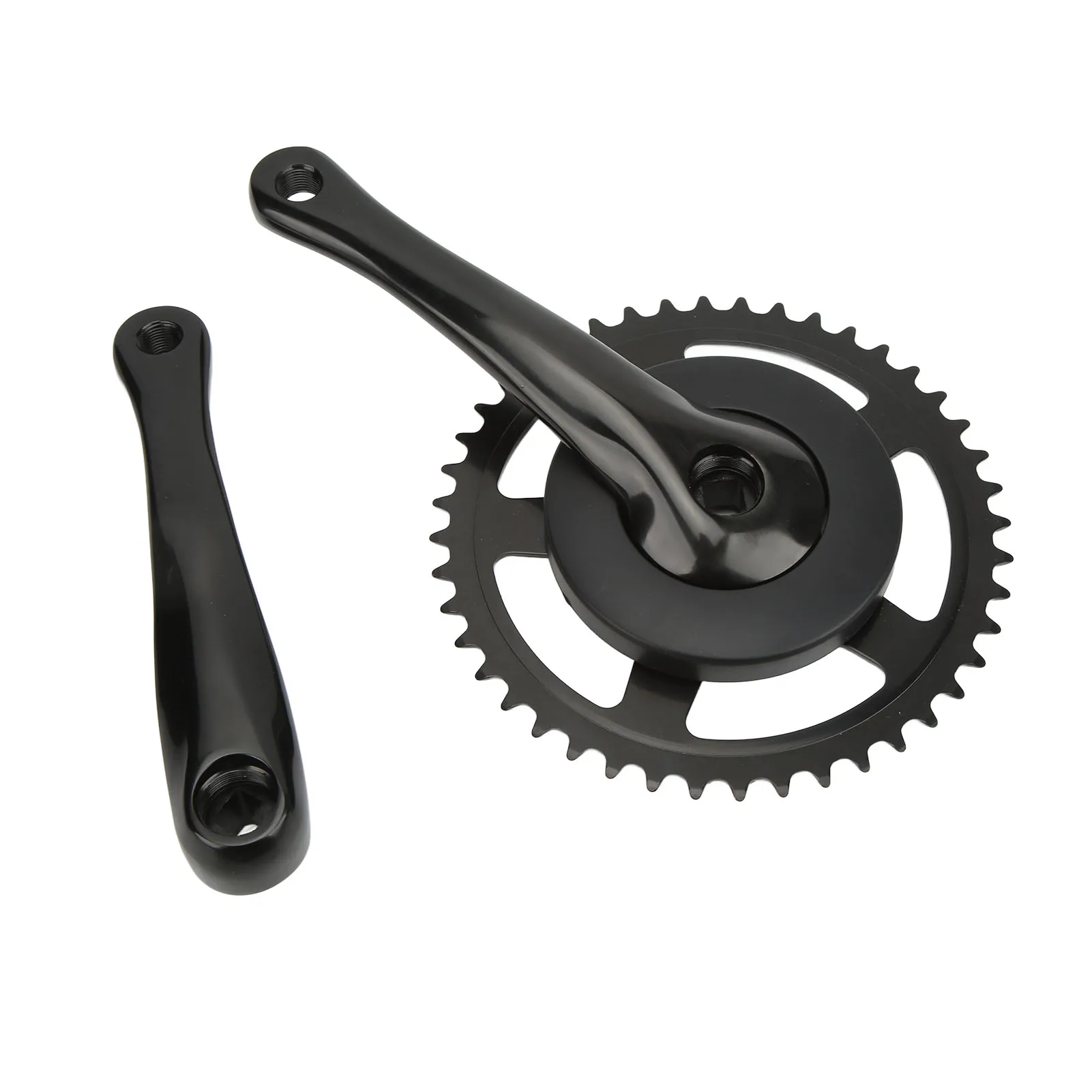 

Bicycle Crank Sprocket 277mm Total Length Anodic Oxidation Treatment Bike Crankset for Cycling