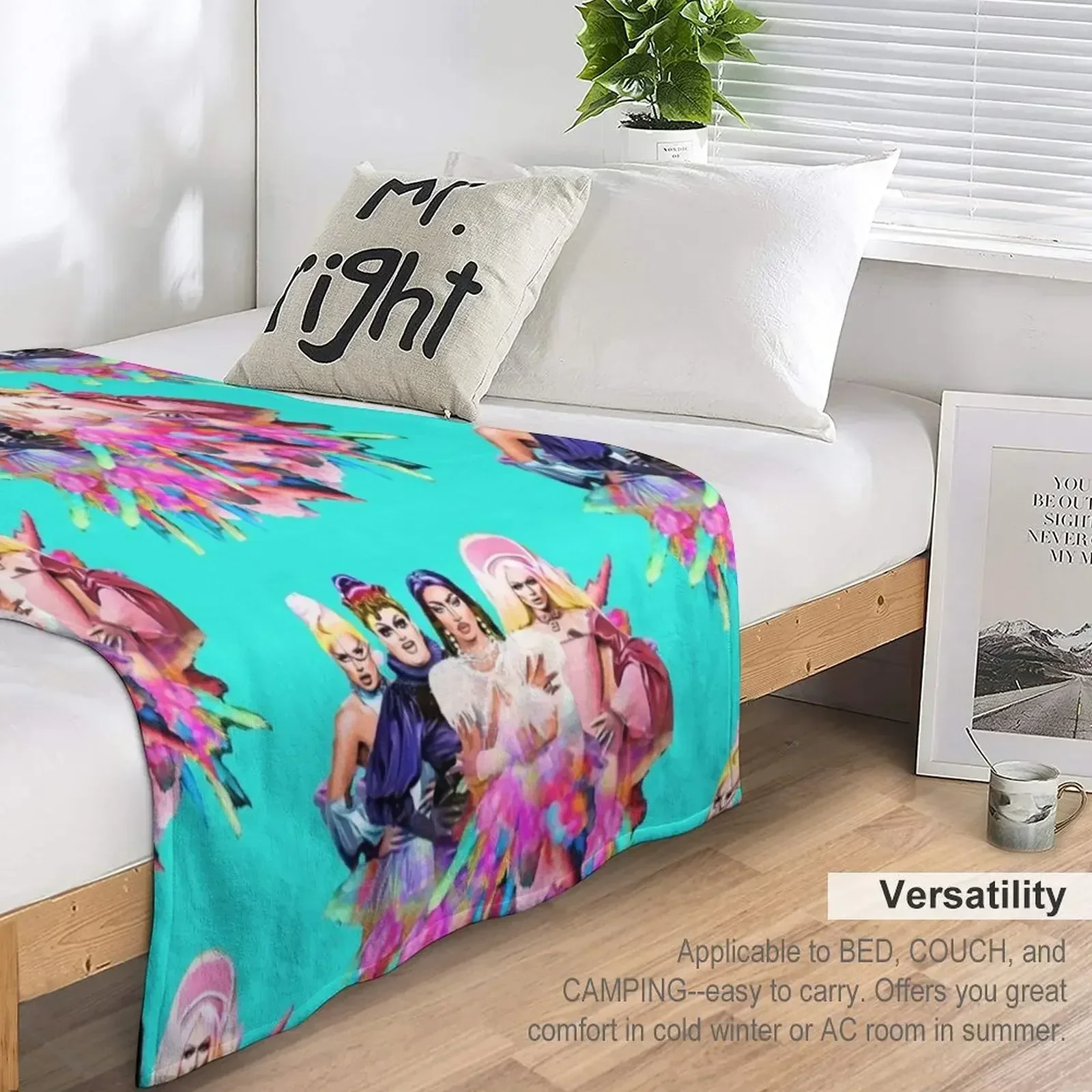 Великобритания Hun RuPauls Drag Race UK United Kingdolls пледы аниме декоративный диван для дивана