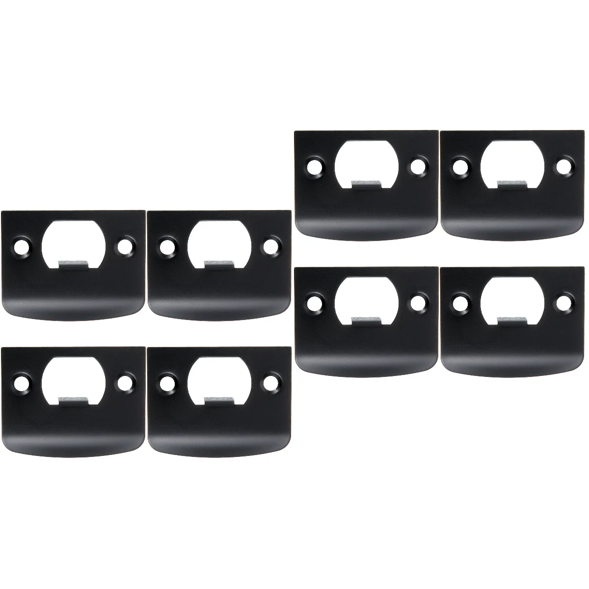 

8 pcs Door Strike Plate Door Frame Buckle Door Covers Lock Filler Deadbolt Covers