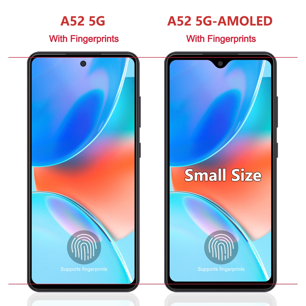 Для AMOLED A52 5G для Samsung A526B A5260 A526W A526U A526U1 ЖК-дисплей с цифровым преобразователем