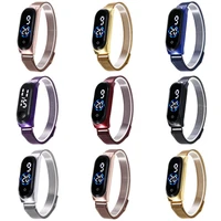 womens watches digital wristwatches led magnetite waterproof touch rice fashion touch control