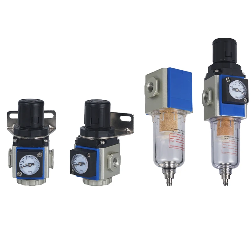 

GR/GF/GL-200/300/400-06/08/10/15 Pneumatic Pressure Reducing Valve Built-in Pressure Gauge GR200-06 GF300-08 GL400-10 GF400-15