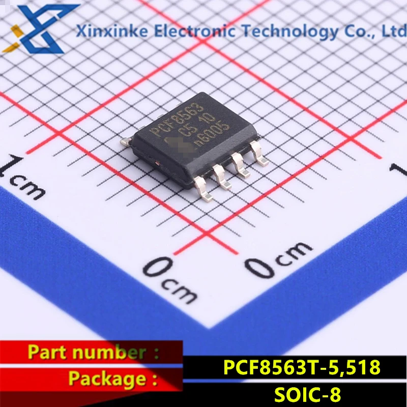 

PCF8563T-5,518 PCF8563T SOIC-8 Clock Chip SMD IC
