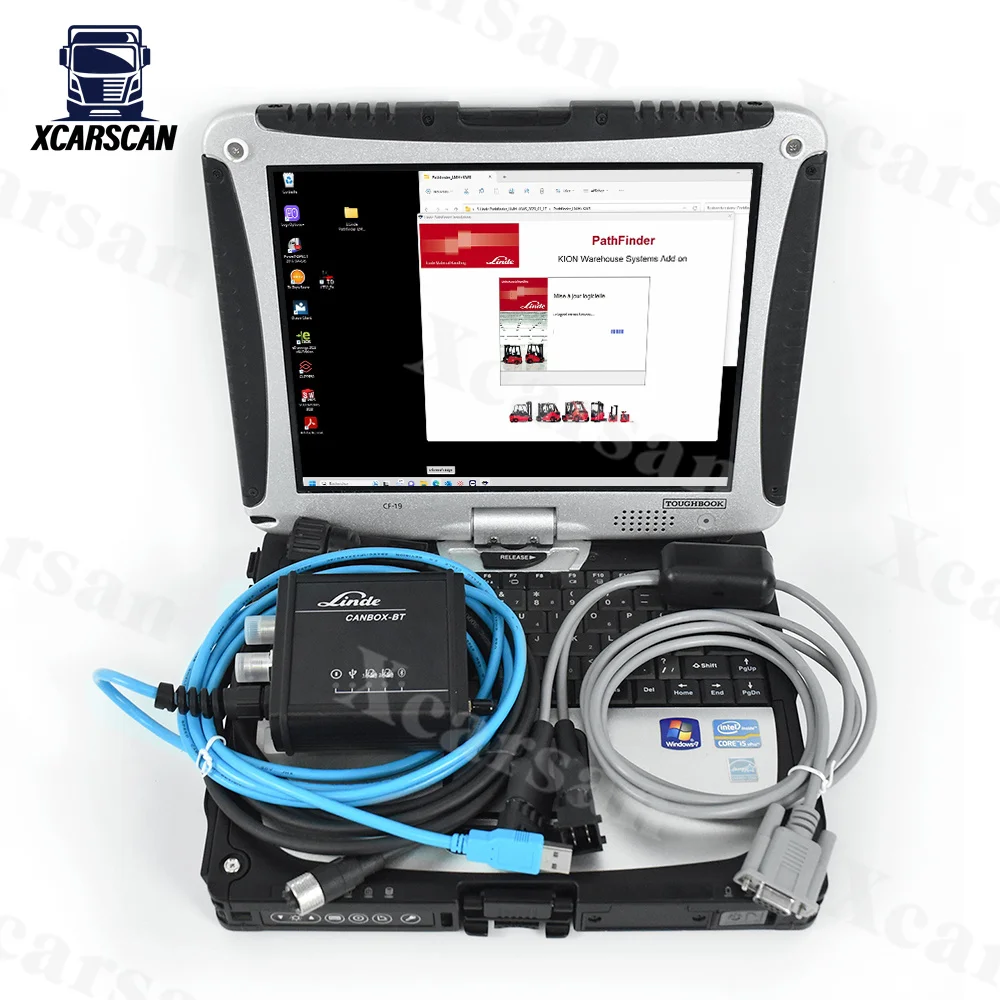 Электрический CANBOX TRUCK для Linde Canbox BT Kit CF19 ноутбук Pathfinder вилочный погрузчик
