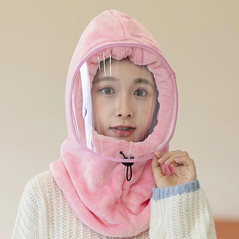 

2022 Winter Pullover Hat Outdoor Riding Warmth God Tool Cold Proof Mask Neck and Ear Protection Integrated Wind Proof Hat Bonnet