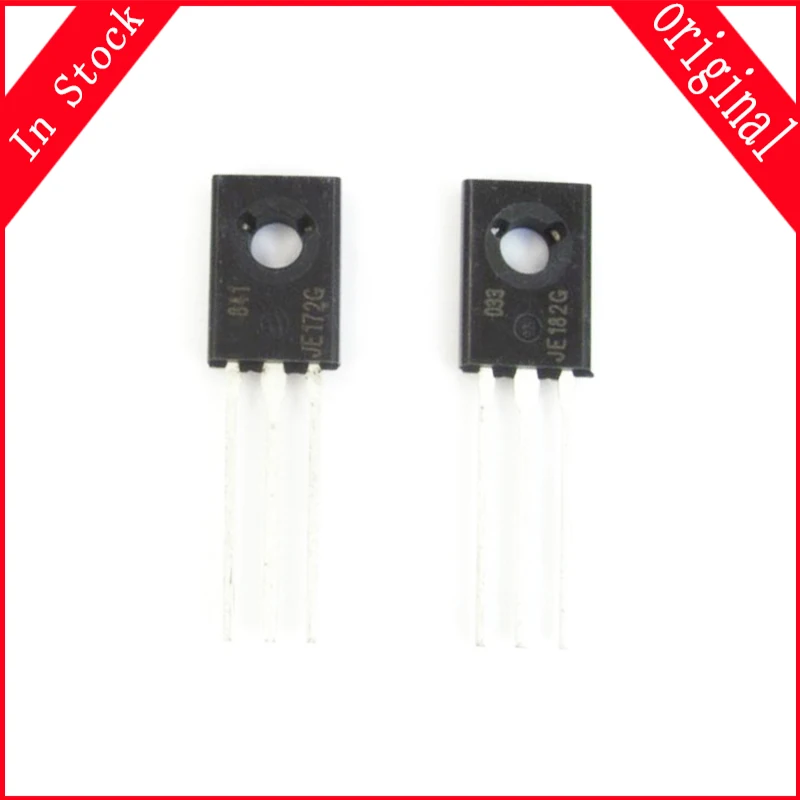 10 шт./Лот MJE172 MJE182 TO-126 JE172G JE182G MJE172G MJE182G TO126 3A 80V в наличии