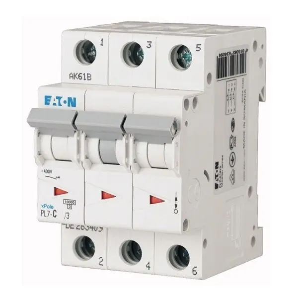 

Торговый автомат 3x25a (10kA-C) EATON