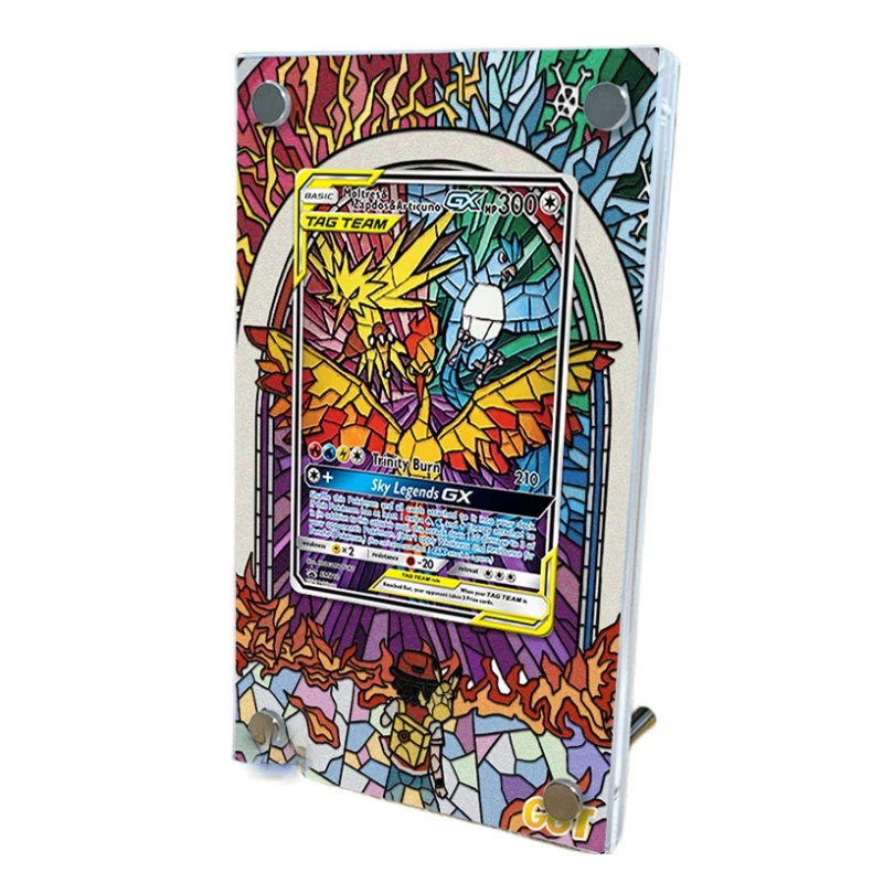 

Персонажи мультфильма «Покемон» Articuno, увеличенная акриловая живопись, Классическая игра, коллекционная игрушка