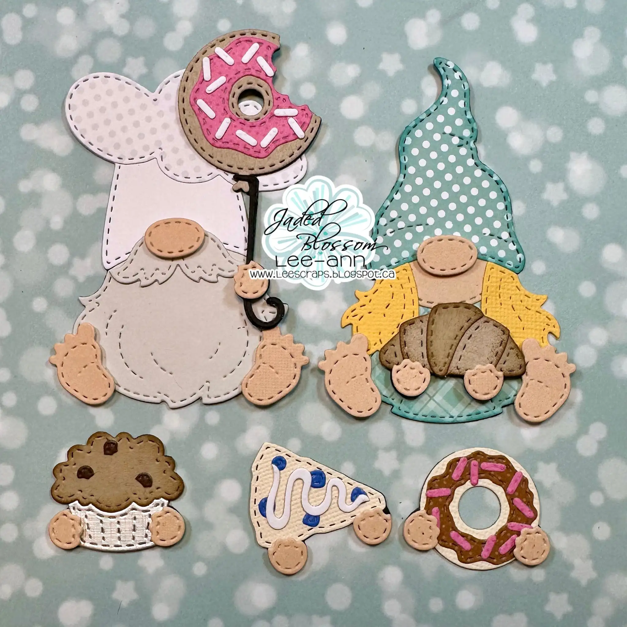 2024 коллекция металлических штампов Gnome прозрачные штампы трафарет сделай сам