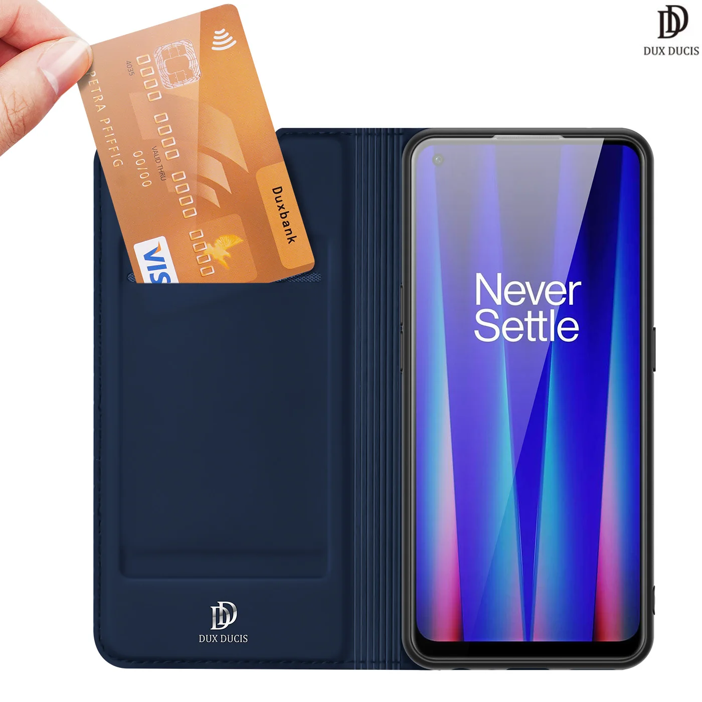 

Case For OnePlus Nord CE 2 5G DUX DUCIS Skin Pro Series Leather Wallet Flip Case Full Protection Steady Stand Magnetic Closure