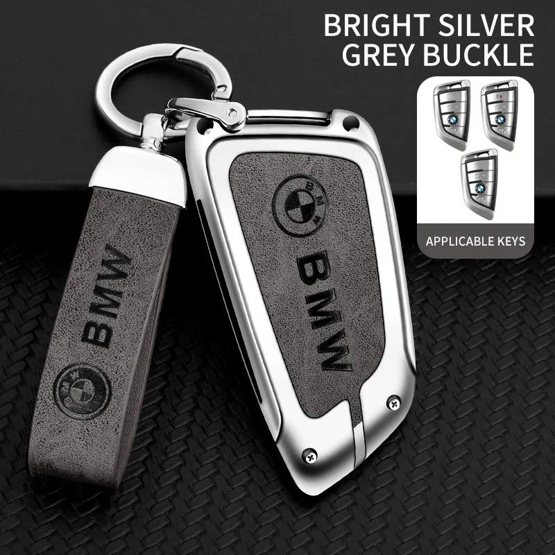 

Чехол для автомобильного ключа из цинкового сплава для BMW M Power 3 5 7 серии E46 E39 E60 E90 F25 F15 F10 F20 F30 F01 G05 G20 X2 X5 Чехол для ключей Аксессуары