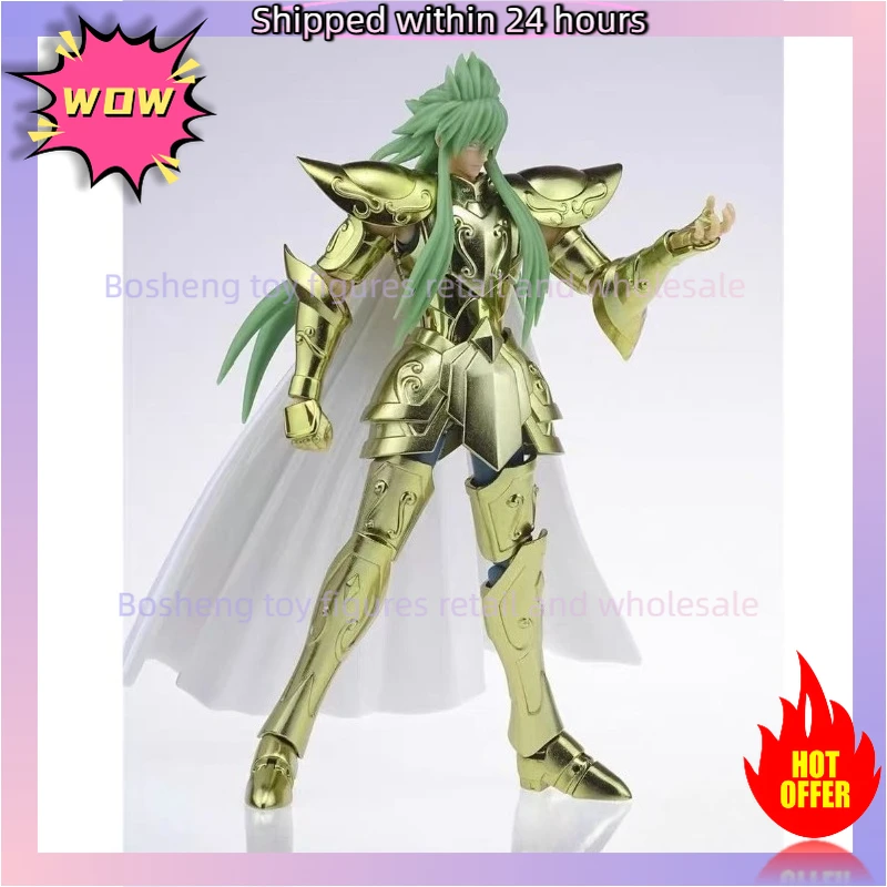Фото ShineTime/ST Модель Saint Seiya Myth Cloth EX Aquarius Degel Gold Lost Canvas/LC Рыцари Зодиака, фигурка в наличии №4
