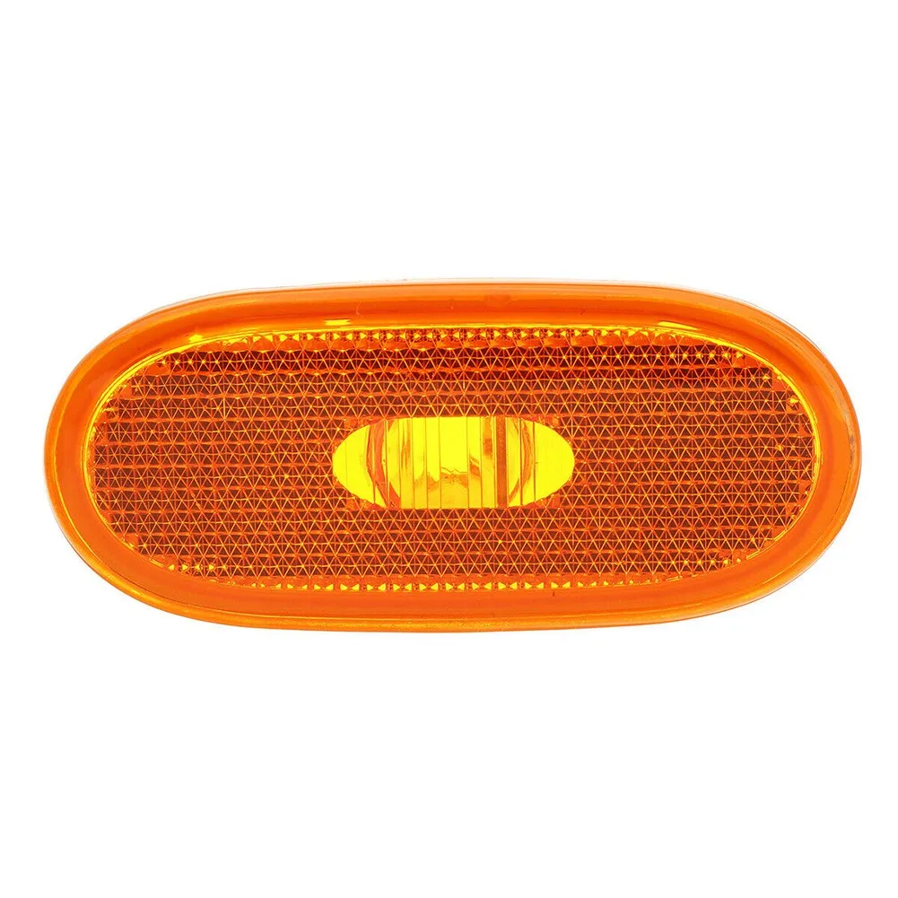 

2pcs Side Marker Lamp 4.13*1.77in Amber For Mercedes Sprinter W906 Lens Light Lamp Reflector