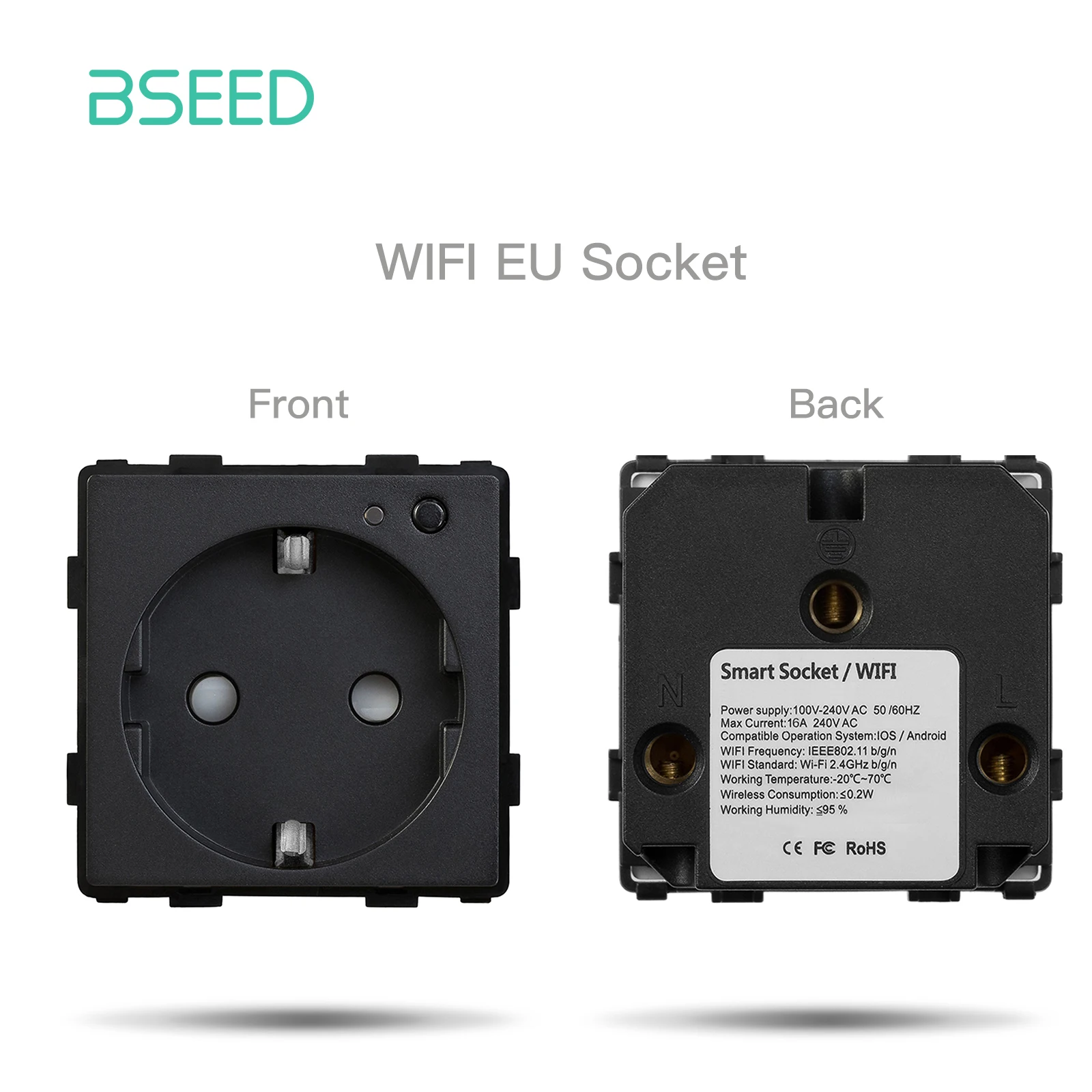 

BSEED Wi-Fi умная розетка для дома