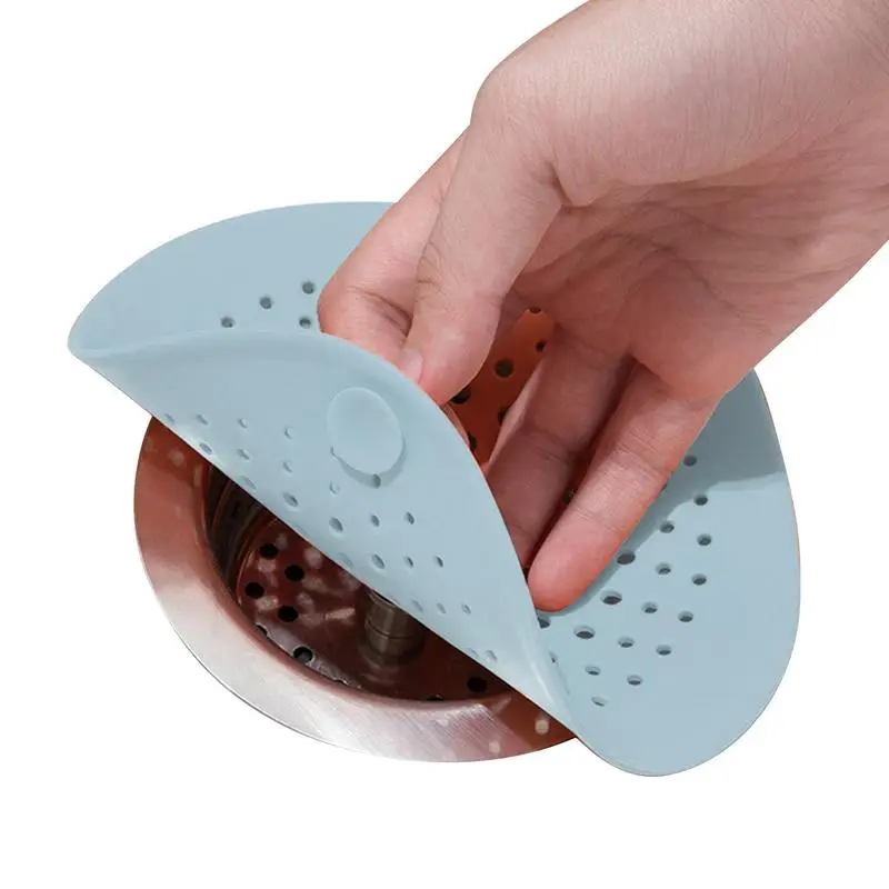 

Silicone Bathroom Drain Filter Silicone Tube Drain Hair Catcher Stopper Filter Stopper Filter With Sucker For Bathroom Kitchen
