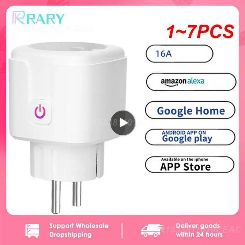 

Умный адаптер с Wi-Fi, 16 А, 1-7 шт.