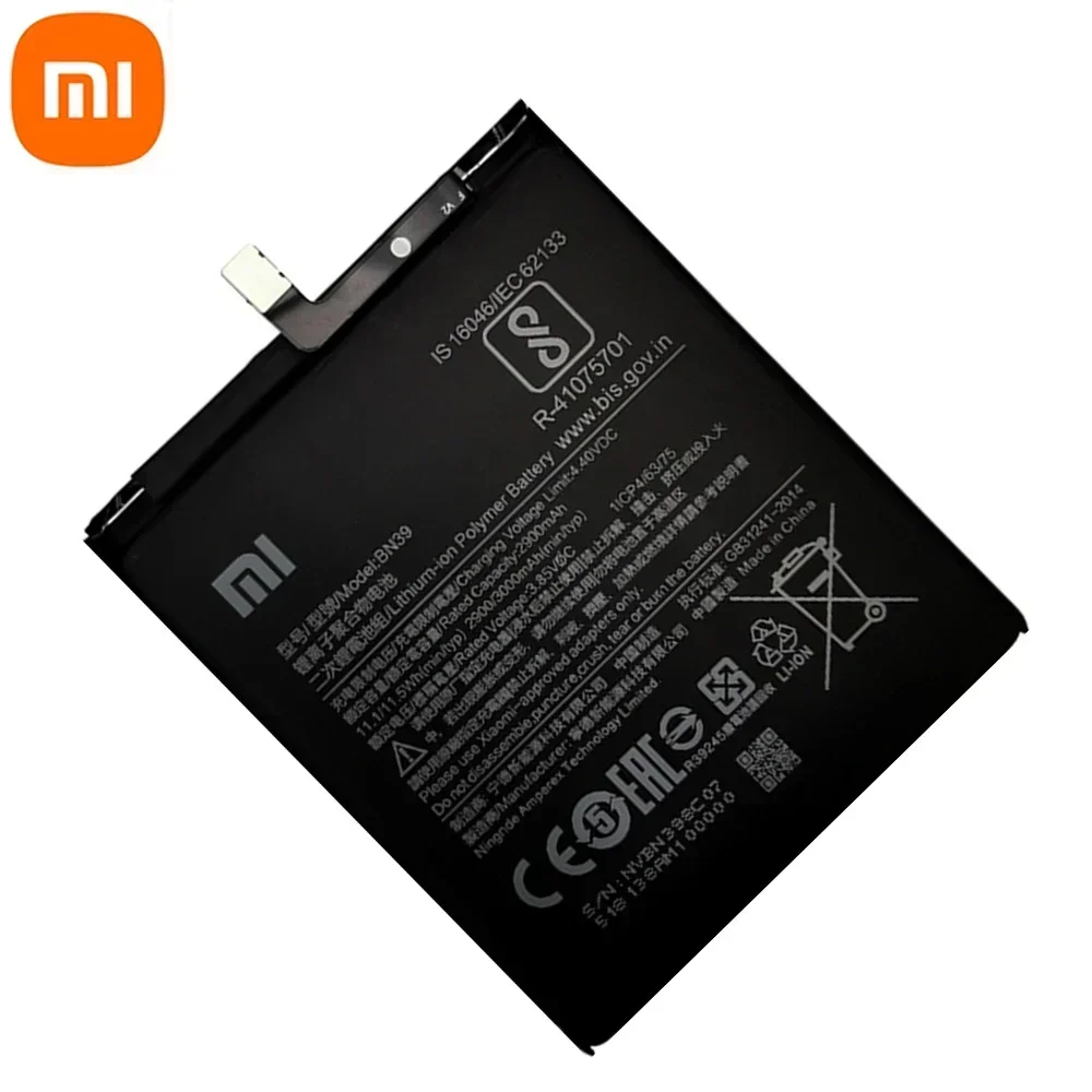 Оригинальный аккумулятор BN39 Xiao Mi мобильный телефон для Xiaomi Play MiPlay сменные