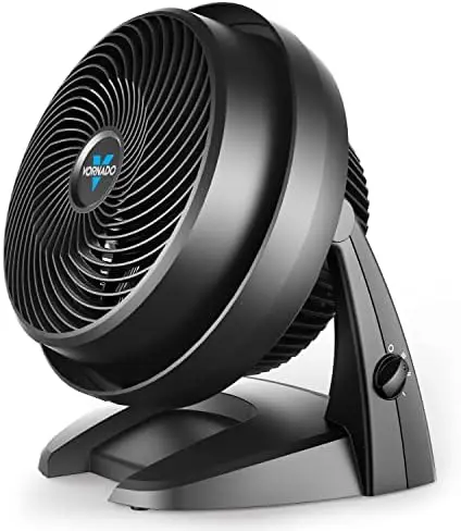 

630 Mid-Size Whole Room Air Circulator Fan, Black