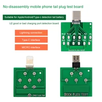 no disassembly test board a full range of tail plug battery test android phone u2 battery power charging base flex test tool