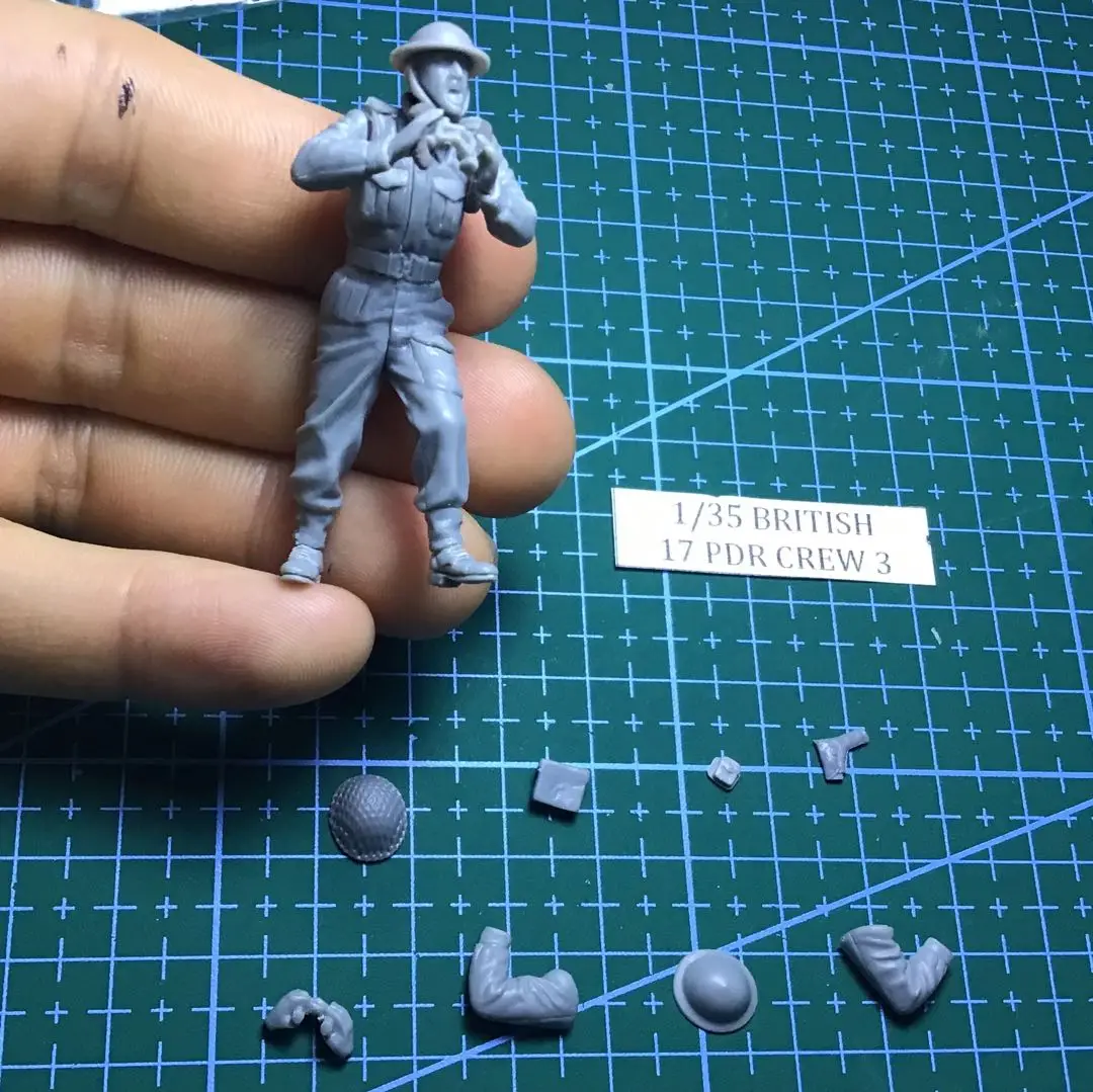 

1/35 фигурка модели из смолы GK, несобранный и Неокрашенный комплект