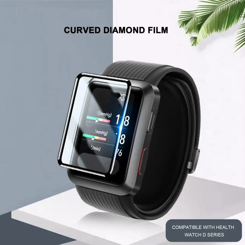 Высокая чувствительность изогнутая поверхность умные часы Полное покрытие