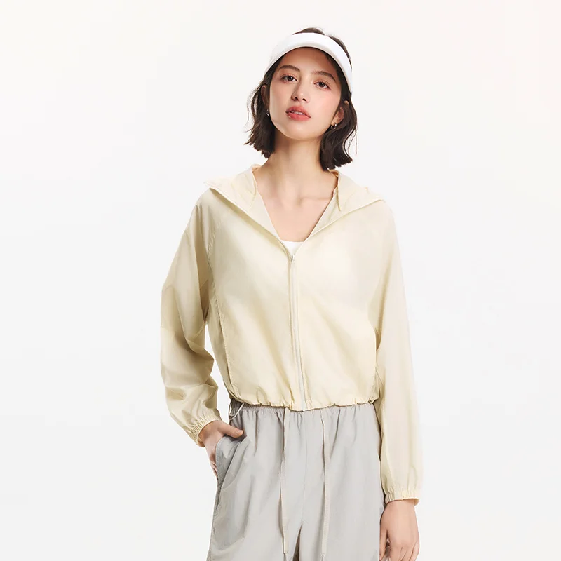 Фото Semir солнцезащитная куртка женская укороченная свободная сетчатая лоскутная куртка 2025 новая летняя прохладная модная куртка с цветными блоками №3