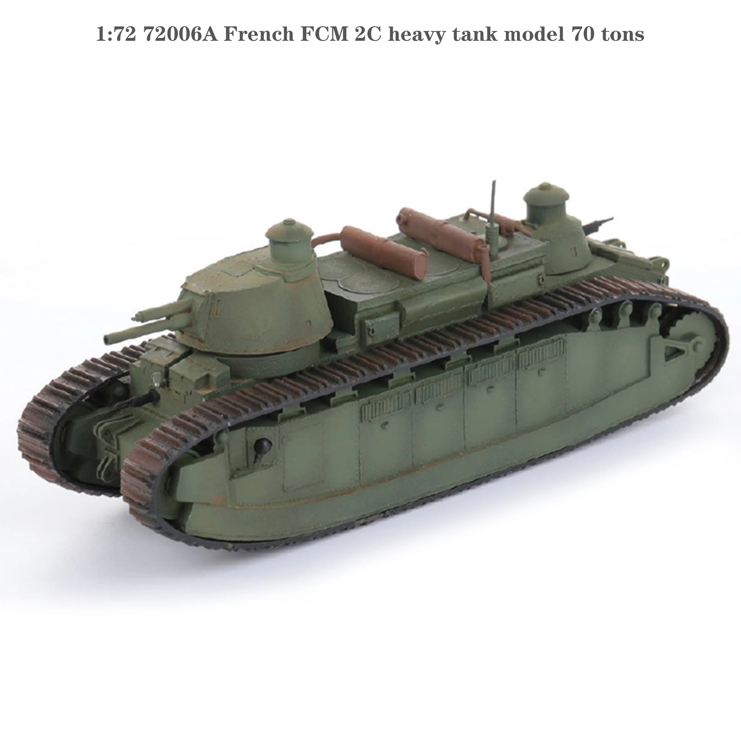 

Точная Модель тяжелого танка FCM 2C французский формат 1:72 72006A 70 тонн Коллекционная модель готового продукта