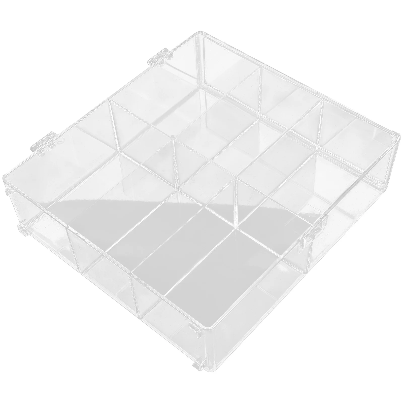 

Cotton Box Makeup Swab Case Holder Storage Sponge Small Make Blender Lipstick Acrylic Organizer Powder Pad Container Puff Up