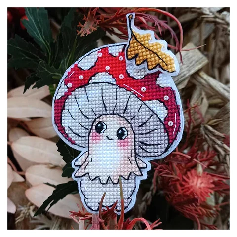 Набор для вышивки крестиком XIUSPRING, магниты для холодильника